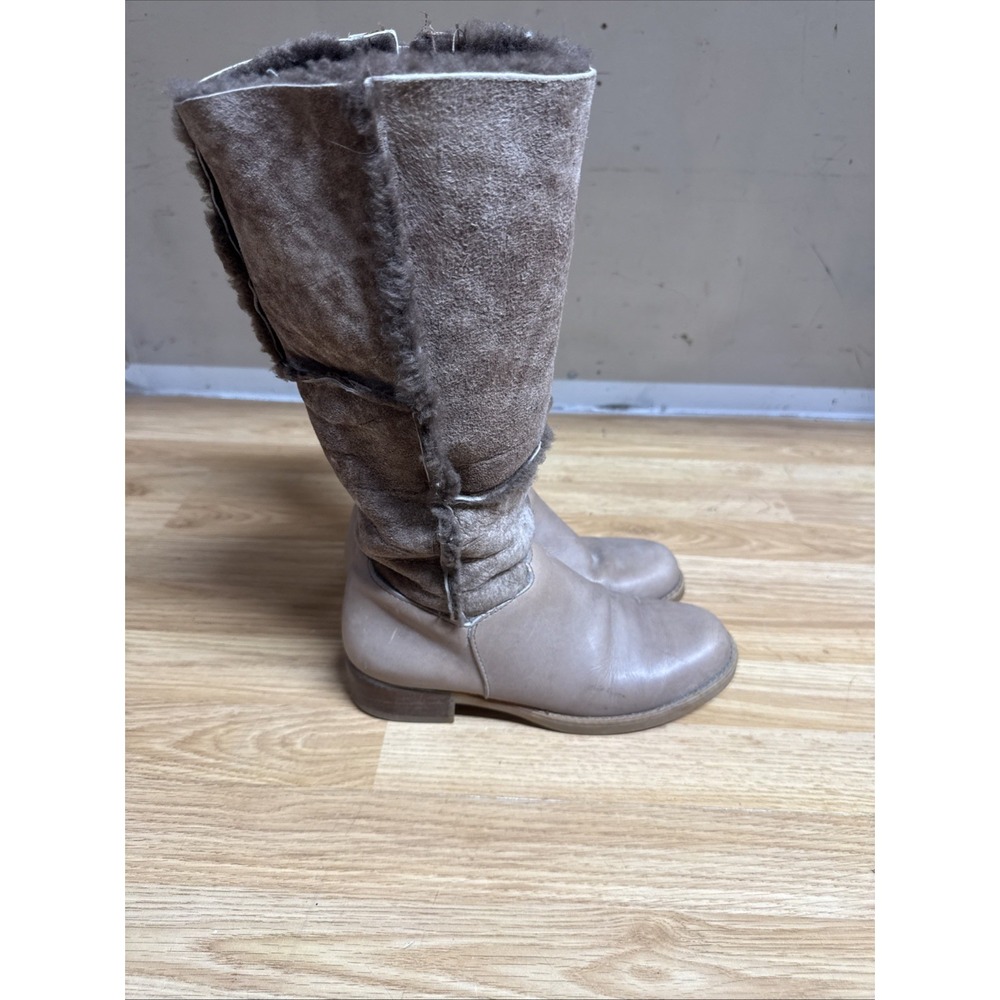 1970s Blondo for L.L. Bean shearling-lined leather and suede boots Women's Sz 8